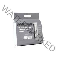 무버타월 1pack (10개입) 물없이 샤워타올 백패킹 노지 차박 캠핑 빅사이즈 샤워티슈, 1팩