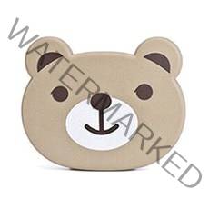 퀵딜리버리 캐릭터 여행용 뒷자석 간이 음식 테이블 작은곰, 1개, 곰