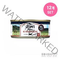 지위픽 캣 사슴고기캔 85g x12개(set), 단품