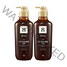 [무료배송]려 흑운 모근강화&볼륨 샴푸550ml, 2개, 550ml