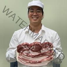 보물섬 제주 흑돼지 삼겹살 오겹살 목살 돈마호크 안심 앞다리, 오겹살(껍데기 있음), 5cm 수육용, 500g