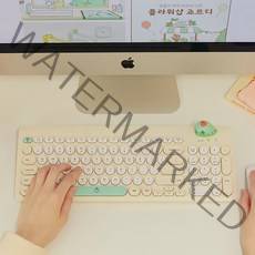 죠르디 멀티 무선 키보드 카카오프렌즈 데스크테리어