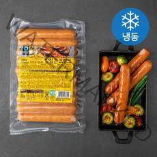 청정원 리치 부어스트 칼집 콘 프랑크 (냉동), 75g, 10개