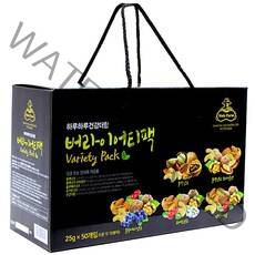 넛츠팜 하루하루 건강더함 버라이어티팩, 25g, 50개입