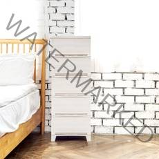 아임홈리빙 베이직 튼튼 플라스틱 5단 서랍장, 1개, 화이트