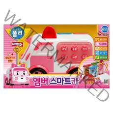 toy2b 로보카폴리 엠버 스마트카 RC카, 1개