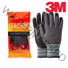 3M 슈퍼그립 핫 혹한기용 장갑 겨울장갑 방한장갑 작업장갑, 5개, M