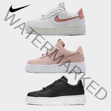 나이키 에어포스 1 픽셀 SE 써밋 화이트 블랙 파티클 베이지 CK6649 103 001 200