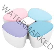 베벨라 4way 휴대용 분유 보관케이스, 1개입, 1개