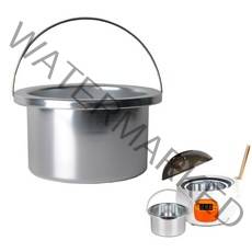 왁스워머 왁스 워머 히터 교체 냄비 제모 기계 이동식 내부, 없음