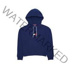 [타미힐피거] L/S 드롭 숄더 후드티 딥블루 TP2T0123-DBL