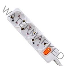 CARNIX 타노스 개별스위치 멀티 콘센트 3구, 10A, 3m