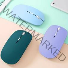 태블릿 휴대폰 아이패드 레노버 갤럭시탭 호환 무소음 블루투스 마우스, 화이트