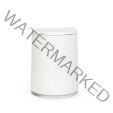 홈앤하우스 원터치 원형 휴지통 10L, 화이트, 1개