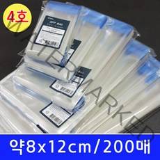 나모몰 투명opp접착봉투, 4호(200매), 1팩