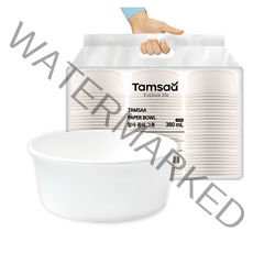 탐사 종이그릇 380ml, 1개, 150개입