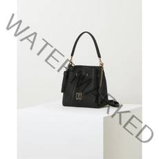 롯데닥스ACC CARLISLE 블랙 칼라일 가죽 버킷백 DCBA2F360