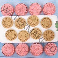 쿠키 커터 캐릭터 쿠키 틀, 20.크리스마스씰