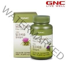 [GNC] 밀크씨슬 원 데일리 60정 30일분/ 온라인 공식몰, 1세트