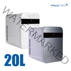 벨류텍 차량용 냉온장고 20리터 VR-020L-B 화장품 냉장고, 벨류텍 차량용냉온장고 20L - 화이트