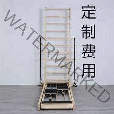 필라테스리포머 홈 바렐 캐포머 체어 스파인코렉터 리포머 가정용 학원 센터 대형 코어 양방향 슬라이드 슬라이딩 트랙 요가 스튜디오 더블 트랙 스트레치 Chanrou, 밝은 회색
