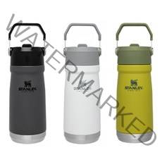 [스탠리] 아이스플로우 플립 스트로 워터보틀 500ml, 화이트