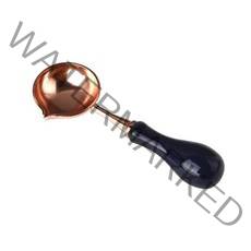 왁싱 워머기 왁스 워머 레트로 씰링 퍼니스 스토브 삼각대 화재 페인트 인감 스탬프 스틱 퍼니스 스토브 냄비 용해 접착제 공예, 숟가락 3