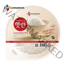 햇반 즉석 백미밥, 190g, 24개