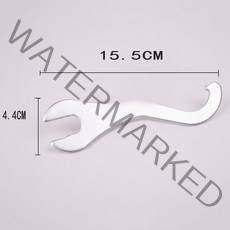 2 In 1 자전거 잠금 링 리무버 하단 브래킷 패너 MTB 로 바이크 헤셋 렌치 사이클링 수리 도구 액세서리