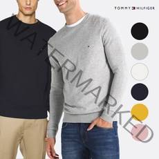타미힐피거 커플추천 가을 윙클 크루넥 맨투맨 6color