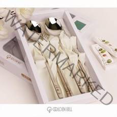 골든벨 리멤버 레이저 부부수저 + 받침 세트