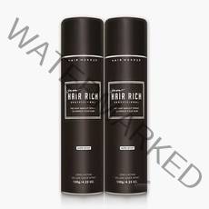 박명수헤어리치 스프레이 흑채 120g, 흑갈색, 2개