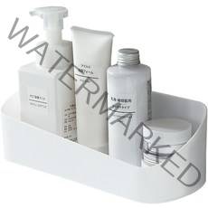 모나코올리브 무타공 욕실선반 바스홀더, 화이트, 1개