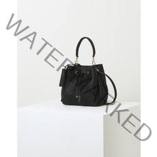 [닥스 악세서리 여성][GREAT HOUSE CHECK] 블랙 하우스체크 경판 가죽 버킷백 DCBA1F413BK