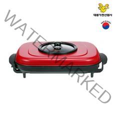 대원가전산업사 국산 허니문 와이드 그릴 잔치팬, DW-40000