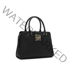 정품 천연 소가죽 닥스 블랙 DD로고 소가죽 토트백 WCBA1F033BK