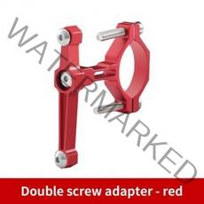 트랙MTB 풀카본 자전거 입문용 자전거 자전거 물병 홀더 어댑터 알루미늄 합금 핸들 바 물컵 랙 브래킷 클, 02 red