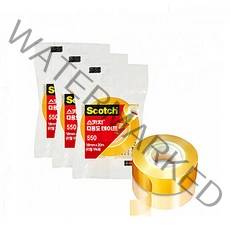 스카치 다용도 테이프 550 리필 18mm x 20m, 4개
