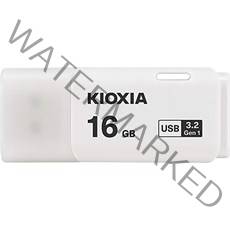16GB USB 메모리 USB3.2 Gen1 KIOXIA 키옥시아 TransMemory U301 캡식 화이트 해외 리테일 LU301W016GG4