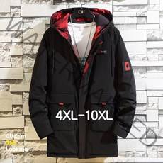 쥬엔리치 남자 빅사이즈 경량 패딩 후드 점퍼 남성 자켓 봄 가을 겨울 잠바 4XL-10XL