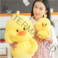 귀여운 병아리 오리 틱톡 댄싱덕 인형 모찌 봉제 인형 안고 자는 인형 바디필로우 선물, 80CM