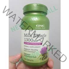 GNC 밀크시슬 1300mg 120정, 60정 x 2병(60cap x 2)