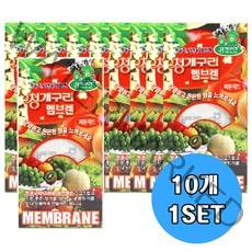 청개구리 멤브렌 10개1SET 차량용방향제 산도깨비멤브렌 자동차방향제, 10개, 장미향