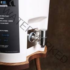 스탠리 워터저그 수도꼭지 디스펜서 캠퍼 물샘방지키트, 기본 스탠리용 수도꼭지(스텐판+누수방지키트)