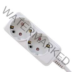 CARNIX 타노스 일반 멀티 콘센트 2구 10A, 3m, 1개