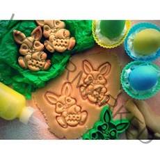 토끼쿠키 커터 / 쿠키틀/ 캐릭터 쿠키/ 주문제작 / 수제/베이킹 초콜릿 실리콘 몰드, 소