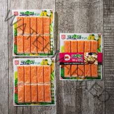 한성기업 크래미 맛살, 180g, 3개