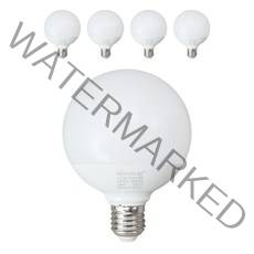 데이타임 컨버터내장형 LED 램프 숏타입 12W G95, 주광색, 5개