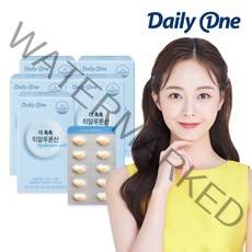 데일리원 전소민 더 촉촉 히알루론산 500mg 60캡슐, 5통