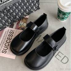 단화캐주얼로퍼 여성 봄 타입 2022 년 페니로퍼 플랫 이지 메리 제인 여자 신발 둥근코 펌프스 미니 4590090595